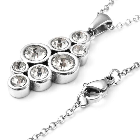 Necklace and Ring set in stainless steel - Picture 11 of 12